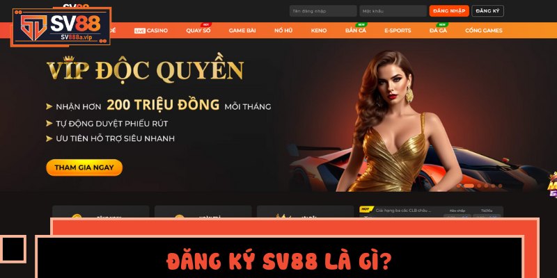 Các lưu ý khi đăng ký SV88